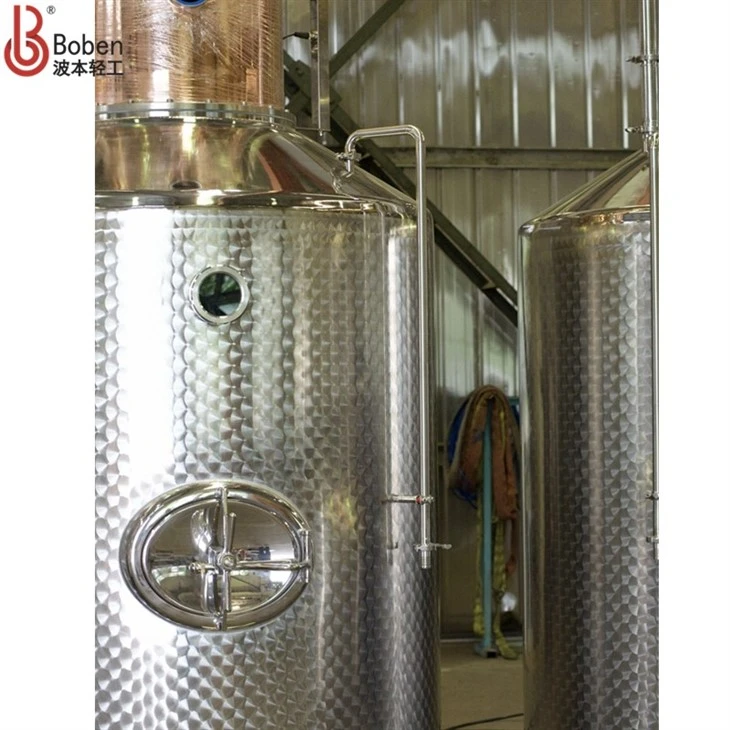 5000 Litres Reflux Column Still With Sightglass