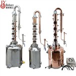 Колона от неръждаема стомана и медна флейта